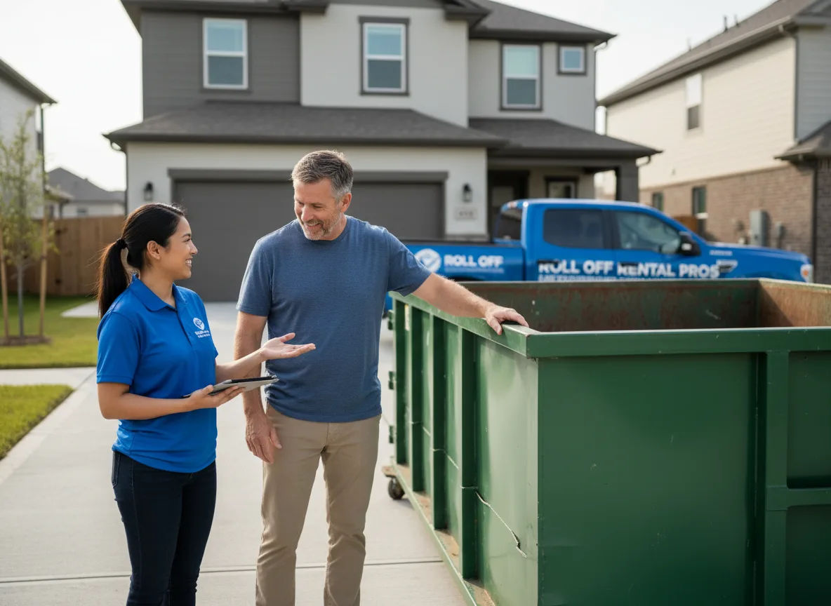 Roll Off Dumpster Rental Duke, OK FAQs
